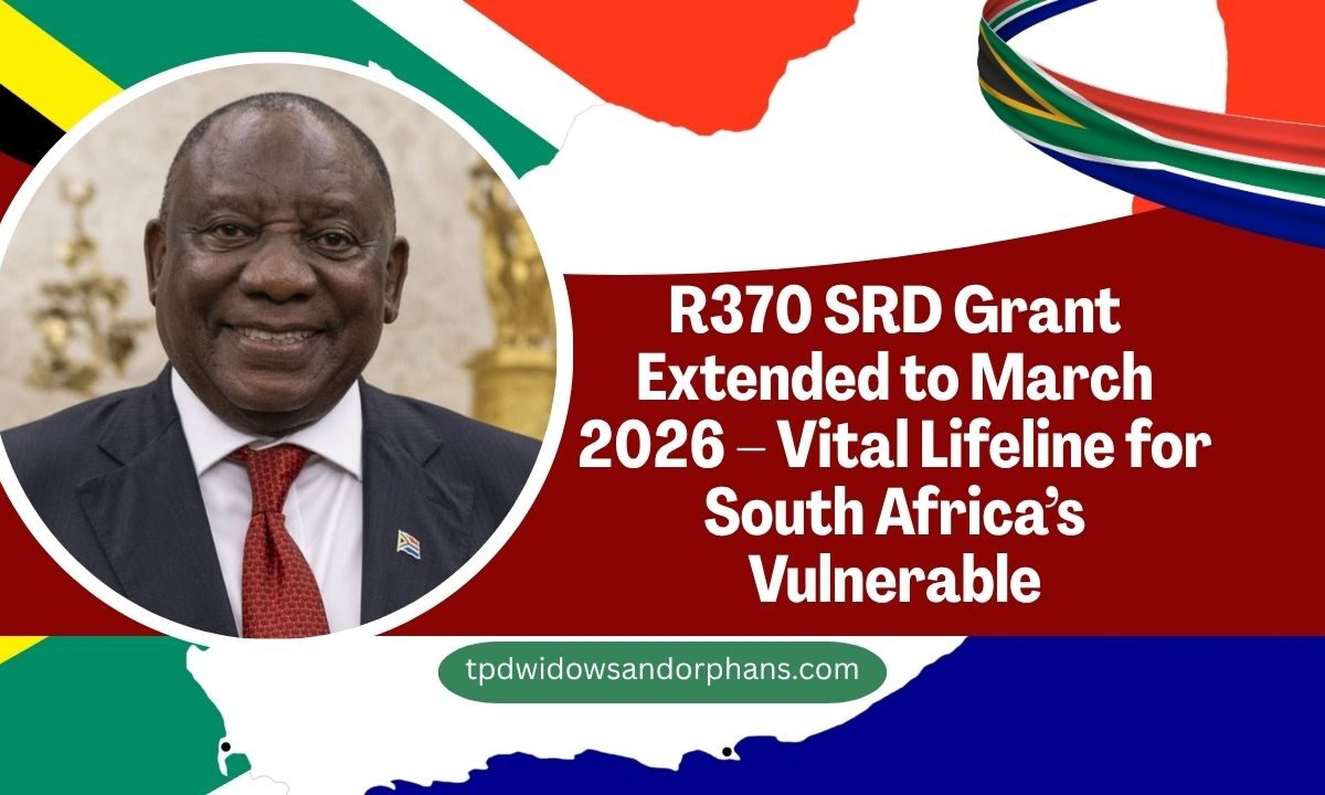 R370 SRD Grant Extended to March 2026 – Vital Lifeline for South Africa’s Vulnerable